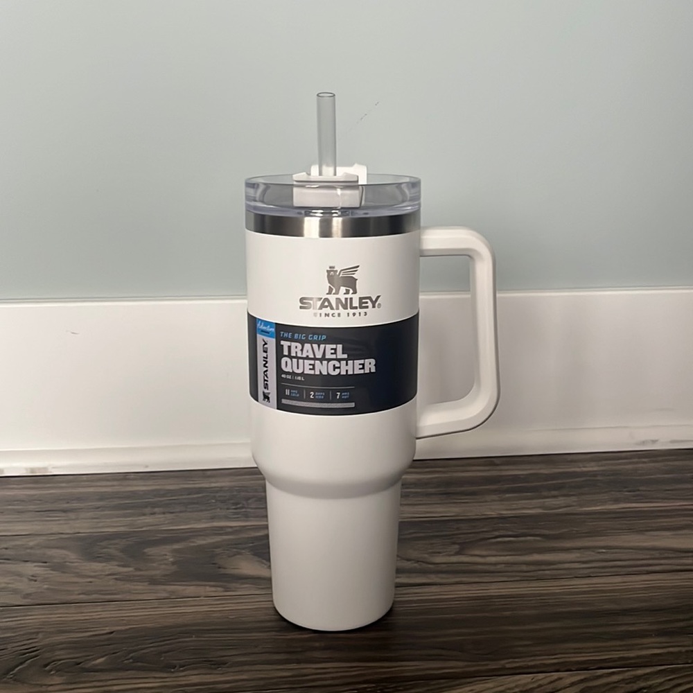 Stanley 40oz white cup